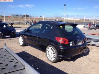 Se vende 206 gti tandas/rally   portacoches