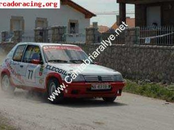 Funegra racing,vende 205 rally.