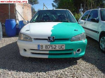 Vendo peugeot 106rallye 1.6 grupo n. 7500 euros . acepto cam
