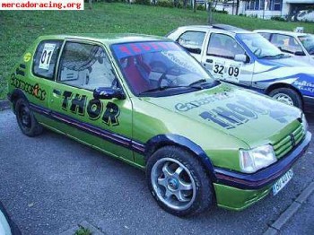 Se vende peugeot 205 gti 19 campeon cantabro y vasco de slal