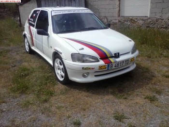 Peugeot 106 grupo a 1.6  16v,  7700 euros 