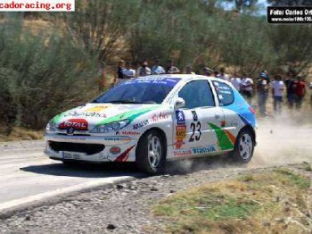 Vendo 206 ganador del desafio andalucia en el 2005 y 2006