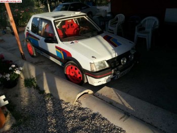 Vendo 205 gti con homologacion mixta