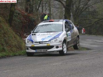 Se vende 206 gra muy cuidado y muy mejorado exvallin