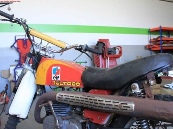 Cambio moto clasica por vehiculo de competicion