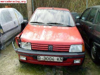 Peugeot 205 gti 8/89 + documentacion  1000e