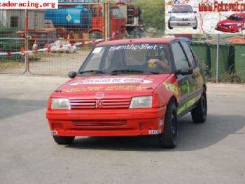 Peugeot 205 slalom