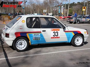 Peugeot 205 rallye histórico