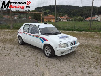 Se vende 205 rallye 1.6 16v carburacion
