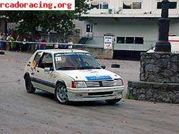 205 1.9 gti puntero en slalom