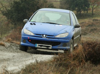 Peugeot 206 gti rc  rallye tierra
