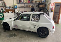 Peugeot 205 br15 motor suzuki hayabusa 2 generación 1340