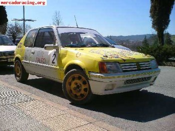 Se vende o cambia 205 1.6 gti de rally