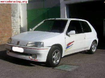 106 rallye con golpe
