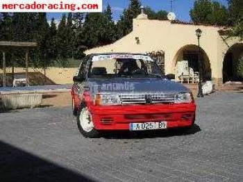 205 rallye recien pintado y sin uso