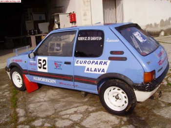 Vendo 205 gti de autocross