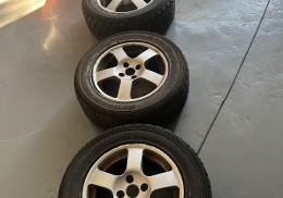 Llantas con gomas bf goodrich 