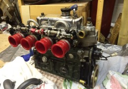 Classic mini 7 port race engine injection and ecu