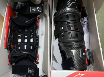 Alpinestars rodilleras bionic 10 carbono 2020 motocross