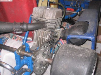 Vendo kart 100cc aire