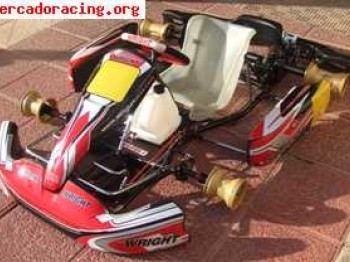  se vende chasis wright con motor vortex kf2