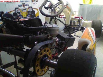 Vendo kart parolin lemans inter a refrigerado por agua 32 cv