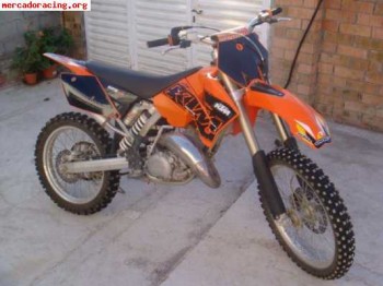 Cambio ktm 125sx por kart