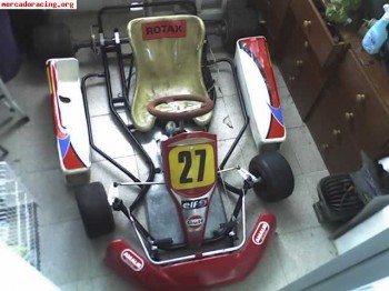 Chasis homologado y motor a medias 100cc iame  300€