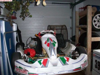 Se vende tonykart venox con motor recien rebisado.