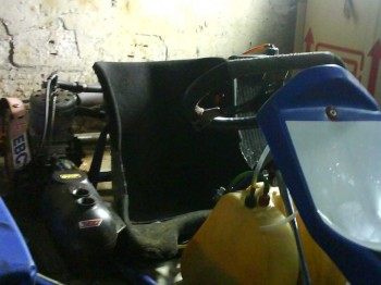 Kart crg 100cc refrigerado por agua y material