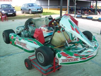 Tony kart icc 6v 50cv solo 3750€