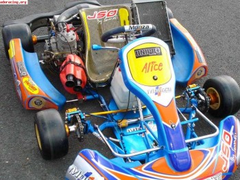 Vendo kart 125cc icc/kz2 chasis monza y motor sgm 6 marchas 