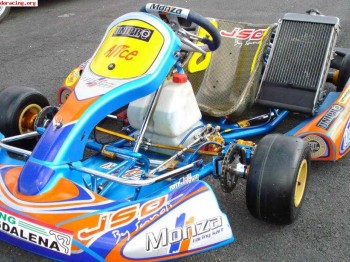 Vendo kart 125cc icc/kz2 chasis monza y motor sgm 6 marchas 