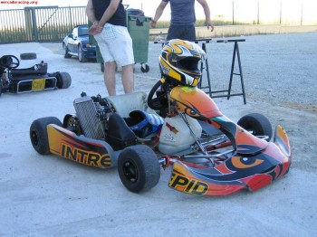 Intrepid silverstone/rotax max fr125