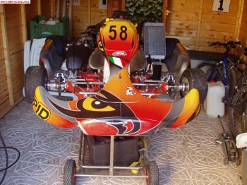 Kart intrepid dd2 125 cm3 de finales del año 2007