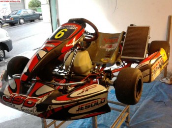 Oferton 3800€ vendo kart 6 marchas 50cv icc-kz2 jesolo jp2 c