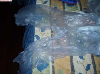 Vendo traje de agua y turbo visor todo sparco