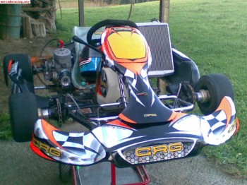 Vendo kart crg 08, motor k9b, cn muchos extras....