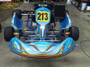 Chasis kz2 top kart  flash