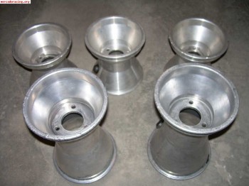 Juego de llantas de aluminio para kart 125 de buje de 3 torn