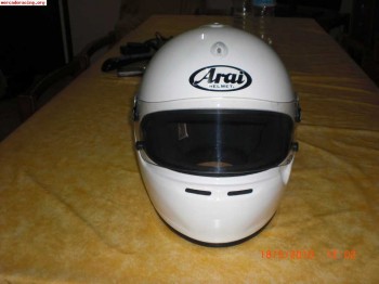 Vendo casco arai gp-5/k color blanco
