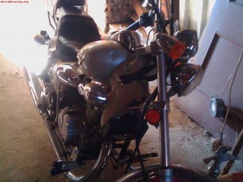 Se cambia moto tipo custom 125 por kart