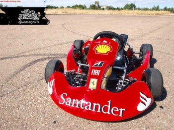 Vendo kart replica ferrari f10 - fernando alonso