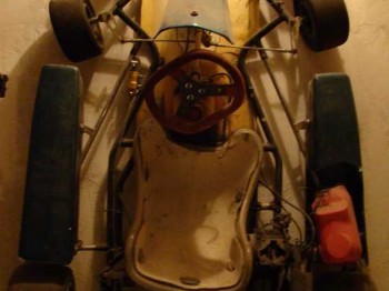 Kart 100cc chasis crg y motor zara valvula rotativa