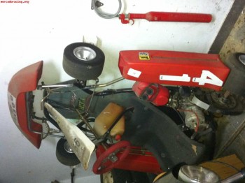 Se vende kart de 100cc refrigerado por agua por 800 euros