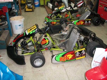 Se vende kart 125 automatico kf2 42 cv y chasis con frenos d