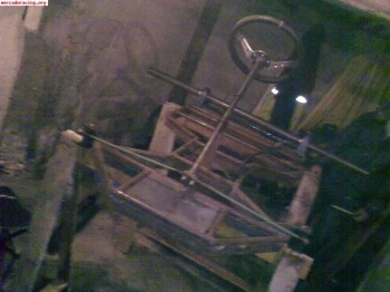 Vendo o cambio chasis de kart artesanal