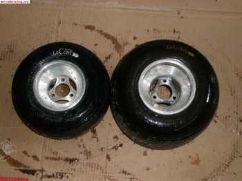 Vendo neumaticos y llantas de cart