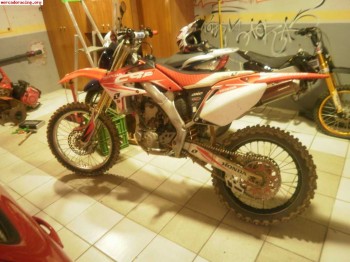 Cambio honda crf250r, por kart pongo dinero encima si hace f