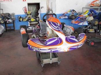 Exprit (tonykart) kz2 2010 tm k9c impecable!!!